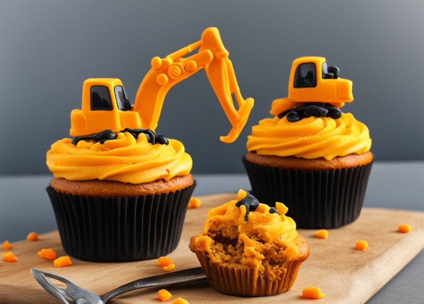 digger cupcake