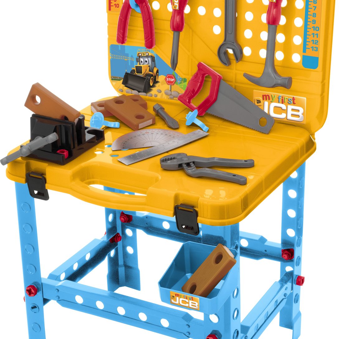 Jcb toy tool bench on sale