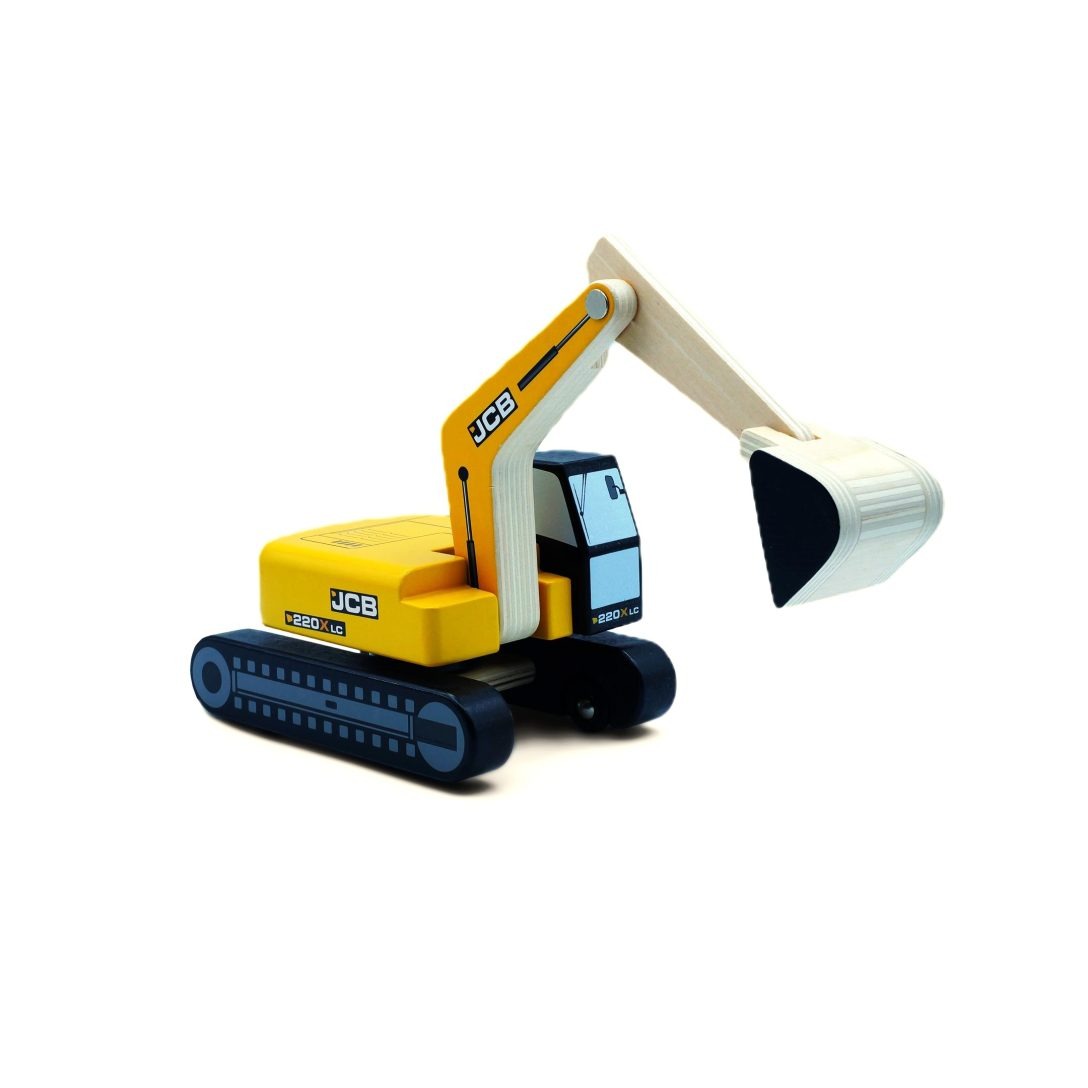 JCB Excavator Wooden Toy 544552 03