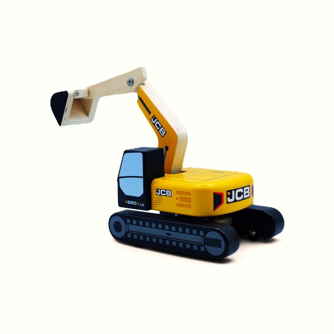 JCB Excavator Wooden Toy 544552-04