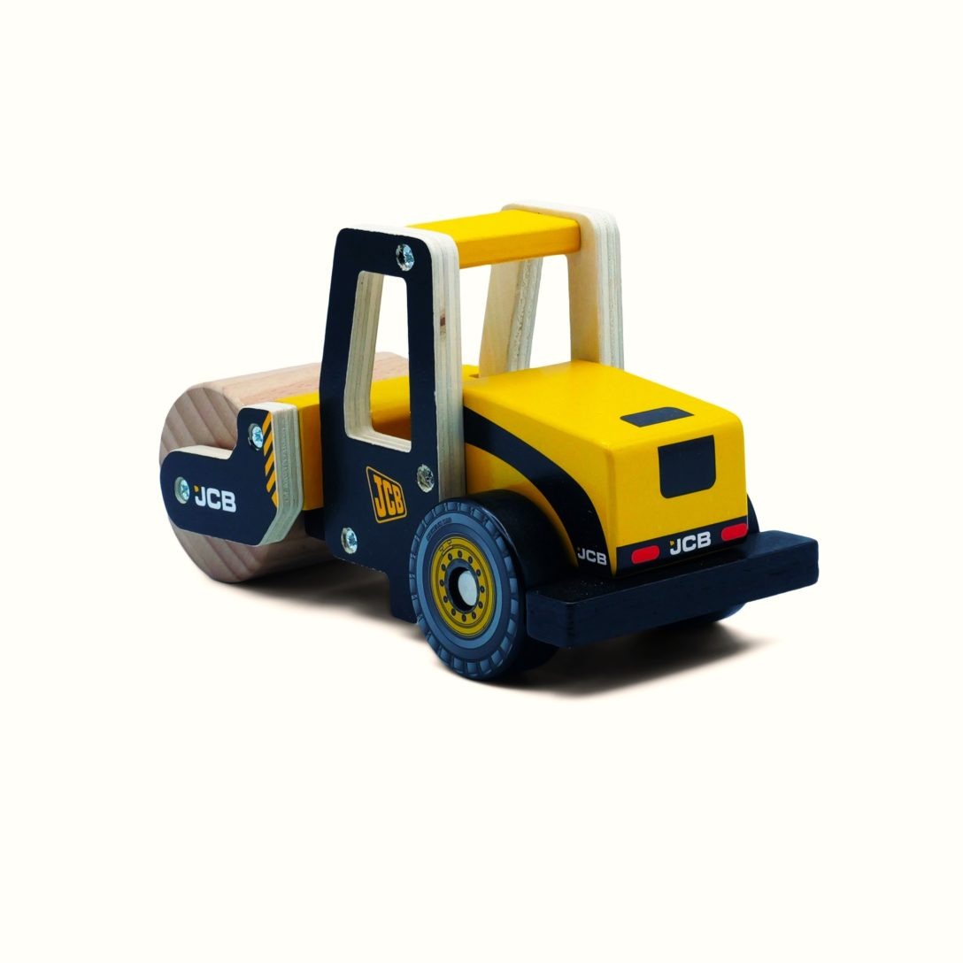 JCB Road Roller Wooden Toy 544554-04