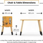 MyFirst Joey Table and Chairs- 4